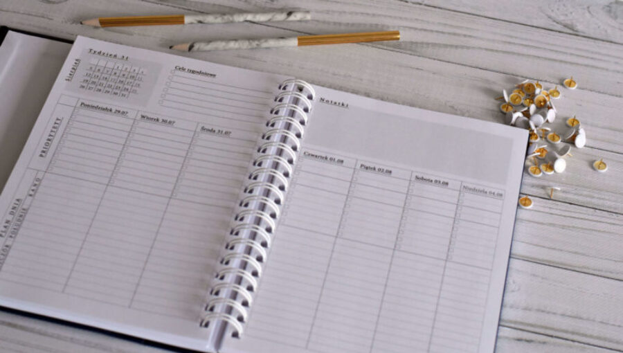 Jak najlepiej zaplanować tydzień?